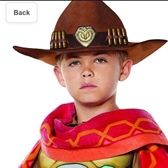 Overwatch McCree Costume Hat, Video Game Inspired Character for Kids
Used once - Picture 5 of 5